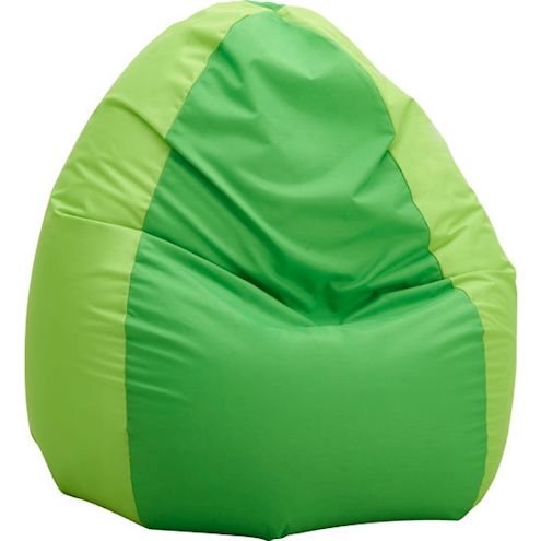 Sitzsack XXL grün, 370 l, B 100 x H 150 cm