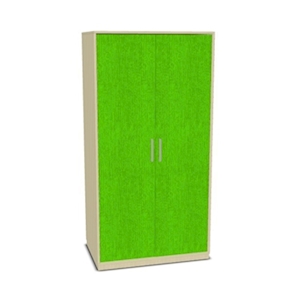 Werkmaterialschrank MOVE-UPP Türen farbig