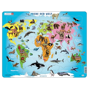 Tiere der Welt, Puzzle