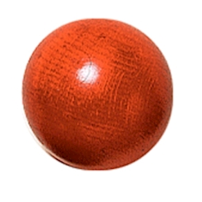 Holzkugel Ø 8 cm rot