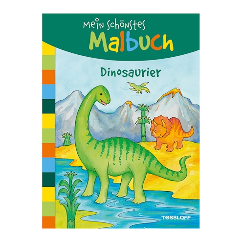 Mein schönstes Malbuch Dinosaurier - ab 5 Jahren