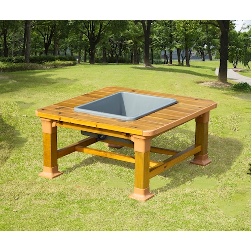 Outdoor Sand- und Wassertisch L 160 x B 60 x H 56 cm