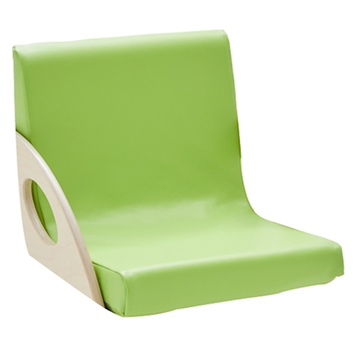 Sitzauflage für Sitzmöbel grün 1 Stk., 37 x 40 cm, 5 cm stark