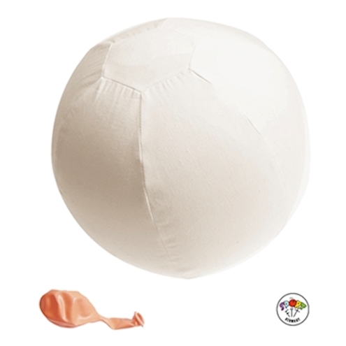 Ballon-Ball weiss 25 cm