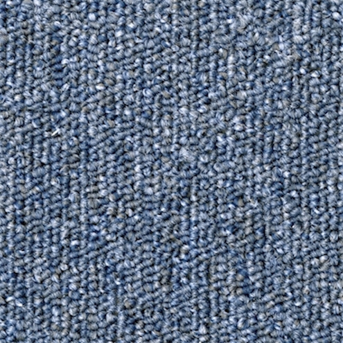 Bauteppich mineralblau, 2 x 2m