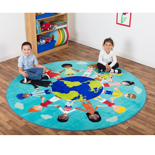 Teppich Kinder der Welt Ø 200 cm